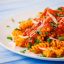 Nuggets de poulet, frites maison